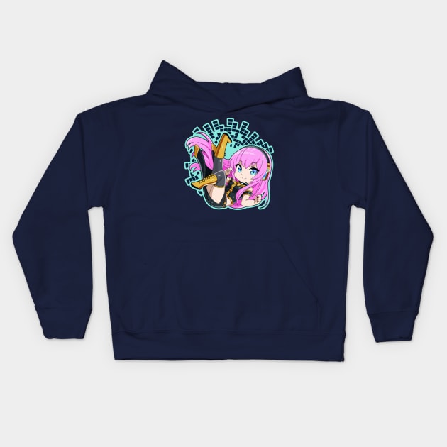 Chibi Luka Kids Hoodie by WarGreymonZero